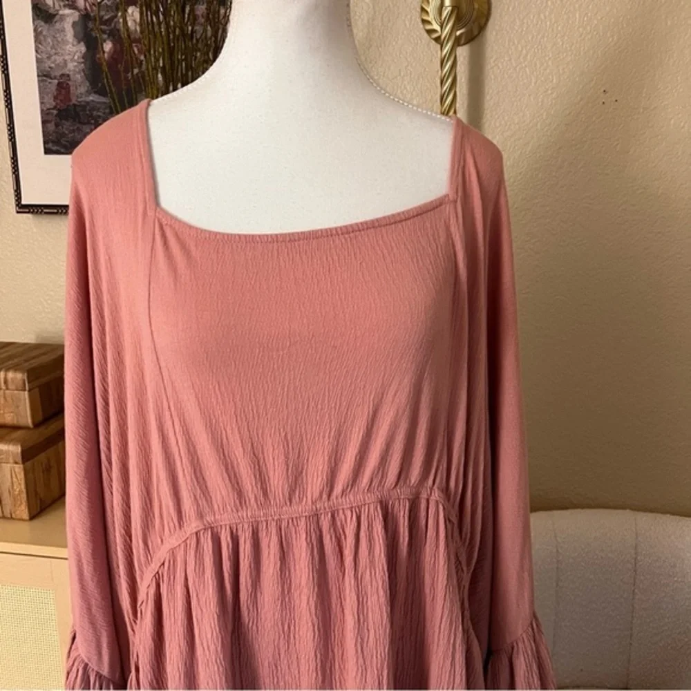 FREE PEOPLE BEACH‎ El Mar Flare Sleeve Mini Dress Size Medium